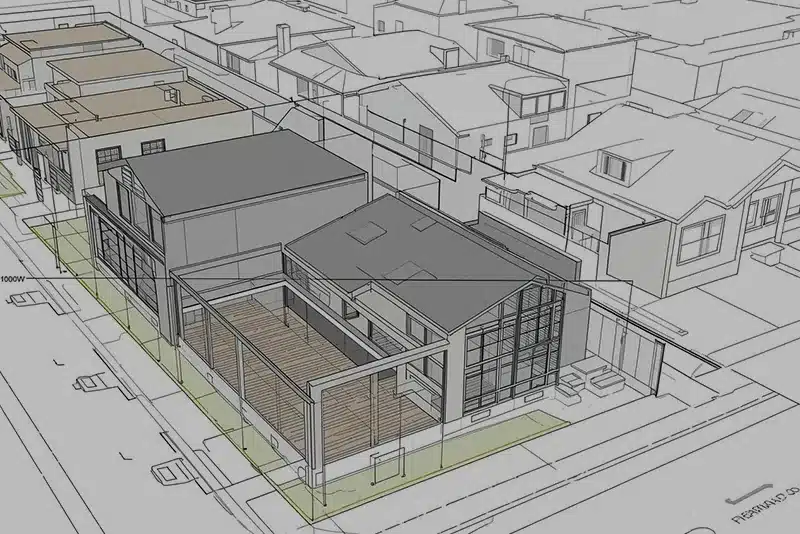 Residential property in San Diego with ADU zoning information overlay